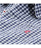 Boys' Twill Pyjamas MEDIEVAL blue/LAIT white