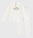 Children's spotty printed cotton pyjamas