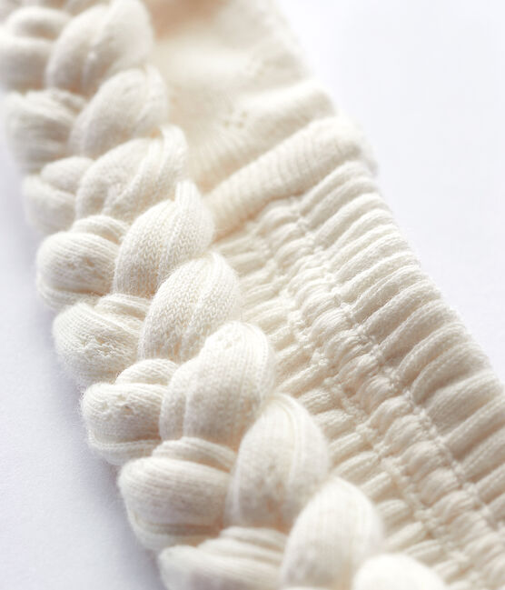 Baby Girls' Plaited Headband MARSHMALLOW white