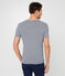Men's short-sleeved crew neck t-shirt SMOKING blue/MARSHMALLOW white