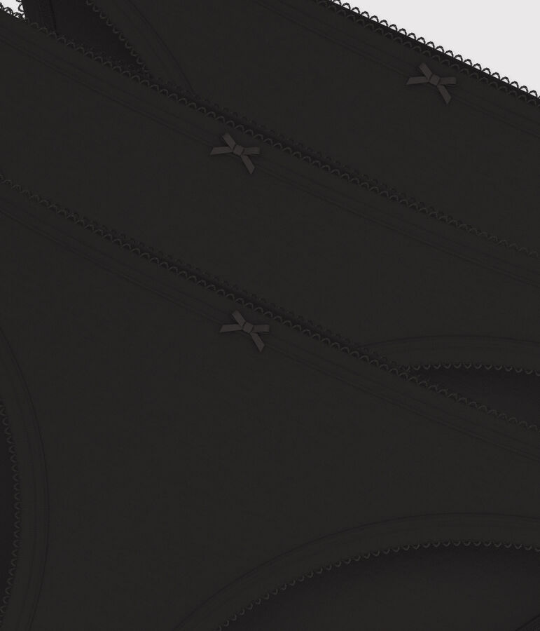 Women's Fine Cotton Briefs - 3-Pack multicolor