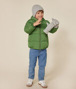 Children's unisex puffer jacket PALMERAIE green