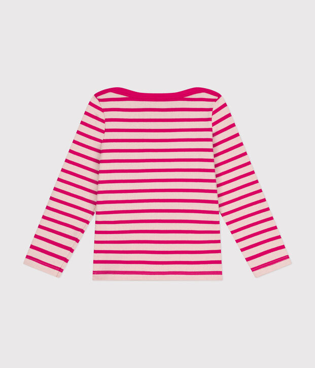 Children's Thick Cotton Breton Top pink/pink