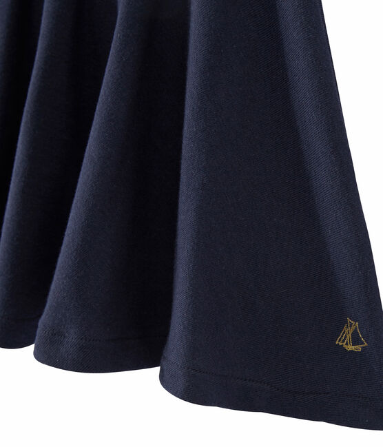 Girl's skater skirt SMOKING blue