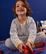 Children's velour dramas with a rocket print