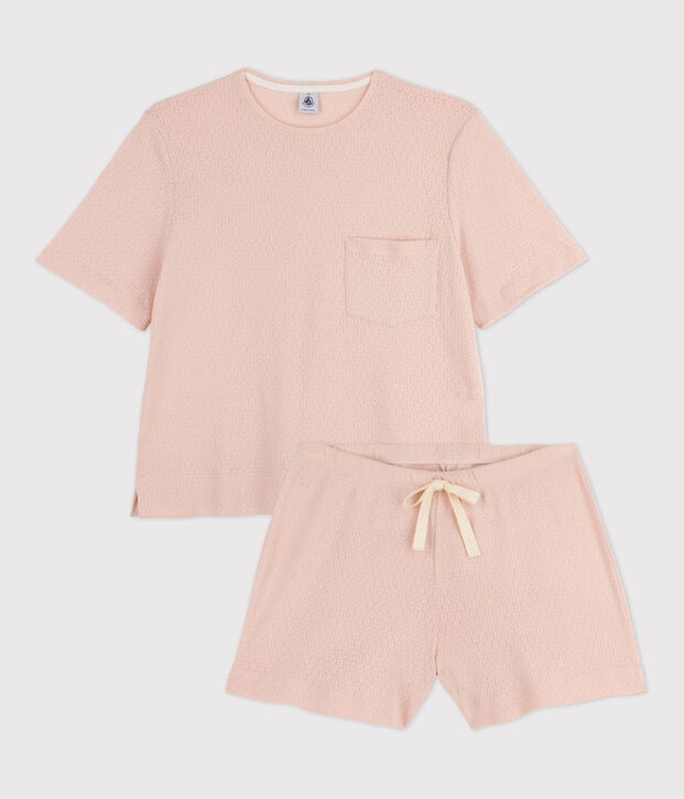 Women's Cotton Short Pyjamas pink