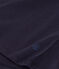 Women's Straight Round-Neck Cotton T-Shirt SMOKING blue