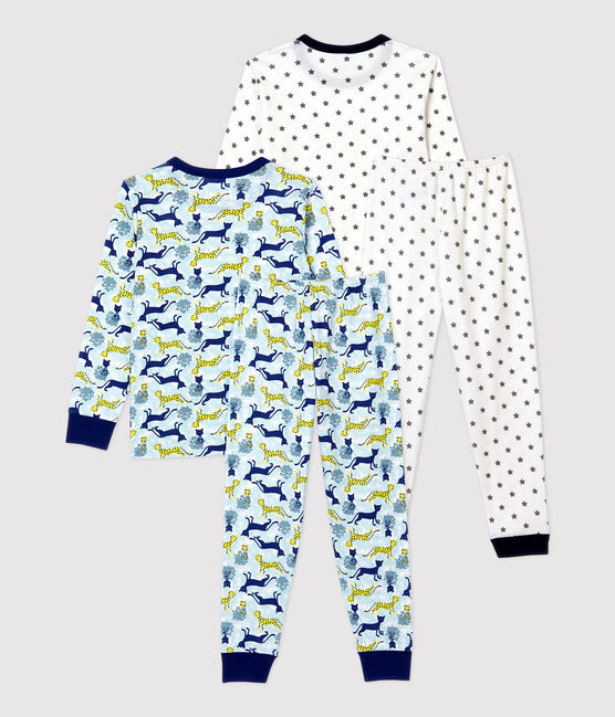 Boys' Star and Panther Print Cotton Pyjamas - 2-Pack variante 1