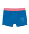 Boy's patterned boxer Mykonos blue