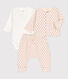 Babies' Graphic Print Tube Knit 3-Piece Set