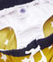 Boys' Beach Shorts BAMBOO yellow/MARSHMALLOW white