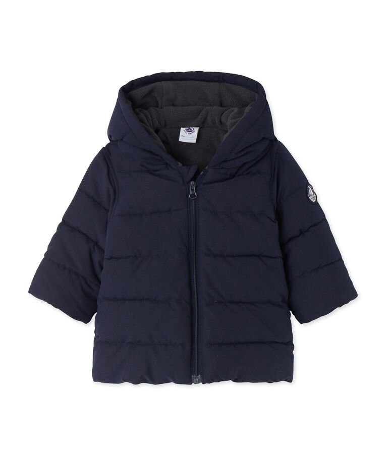 Baby boy's padded jacket blue