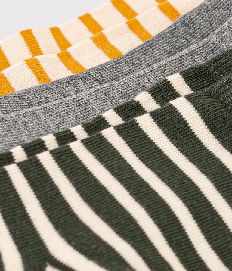 Unisex Children's Stripy Socks - 3-Pack variante 1