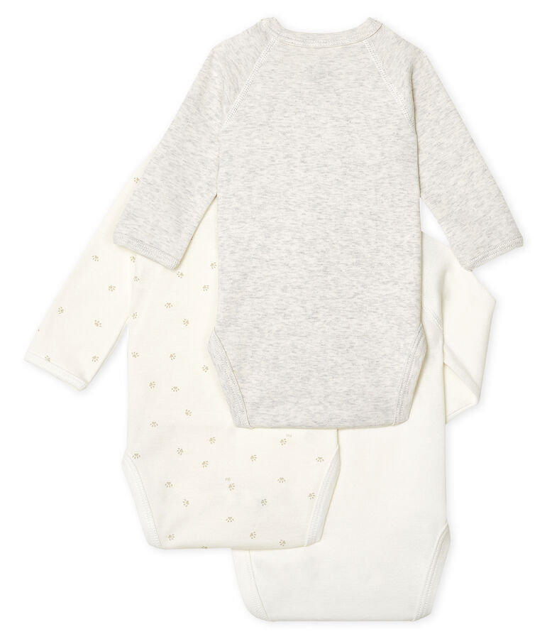 Babies' Long-Sleeved Bodysuit - 3-Piece Set multicolor