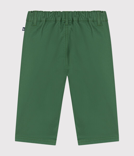 Babies' serge trousers PALMERAIE green