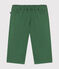 Babies' serge trousers PALMERAIE green