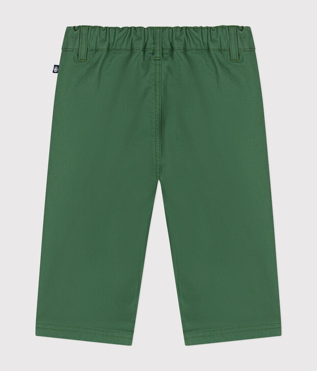 Babies' serge trousers green