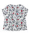 Baby girl's poplin blouse. MARSHMALLOW white/MULTICO white