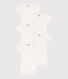 Short-Sleeved Cotton Rabbit Bodysuits - Pack of 5