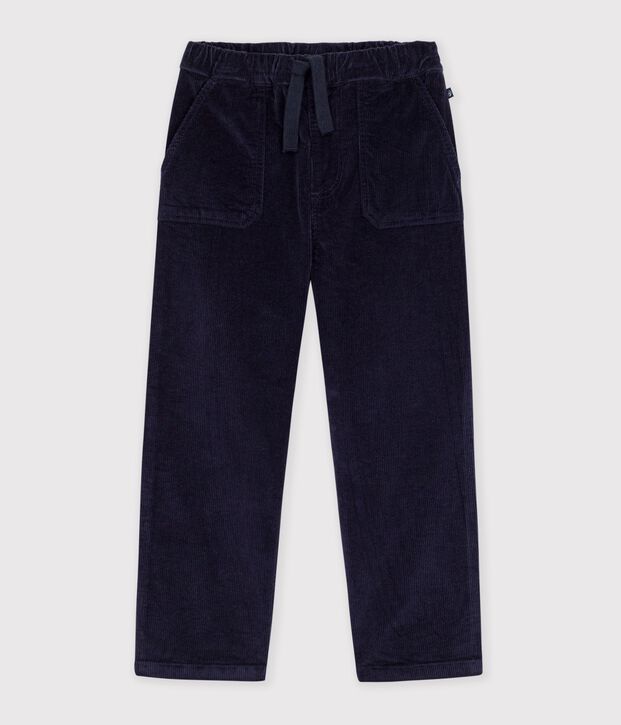 Children's straight corduroy trousers SMOKING
