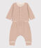 Babies' Striped Cotton Clothing - 2-Pack AVALANCHE white/CINA:AVALANCHE