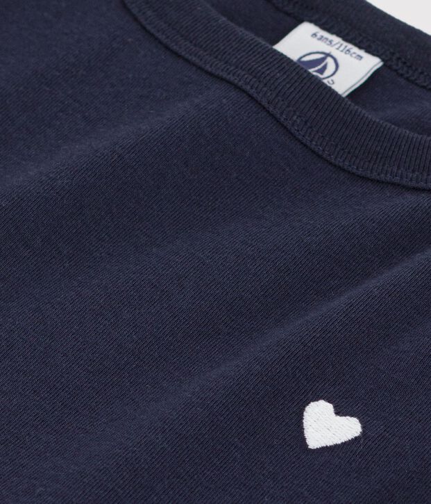 Children's short-sleeved plain cotton dress SMOKING