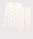 Girls' Floral Cotton Pyjamas