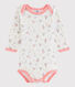Baby Girls' Long-Sleeved Bodysuit