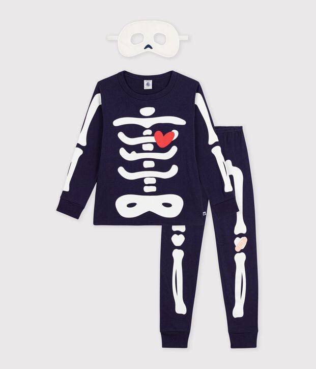 Children's cotton skeleton costume pyjamas SOIR
