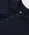 Girls' long-sleeved knitted dress SMOKING blue