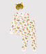 Girls' Glow in the Dark Panther Print Cotton Pyjamas