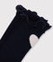Girls' High Socks SMOKING blue