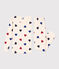 Girls' Snugfit Heart Patterned Cotton Pyjamas AVALANCHE white/MULTICO