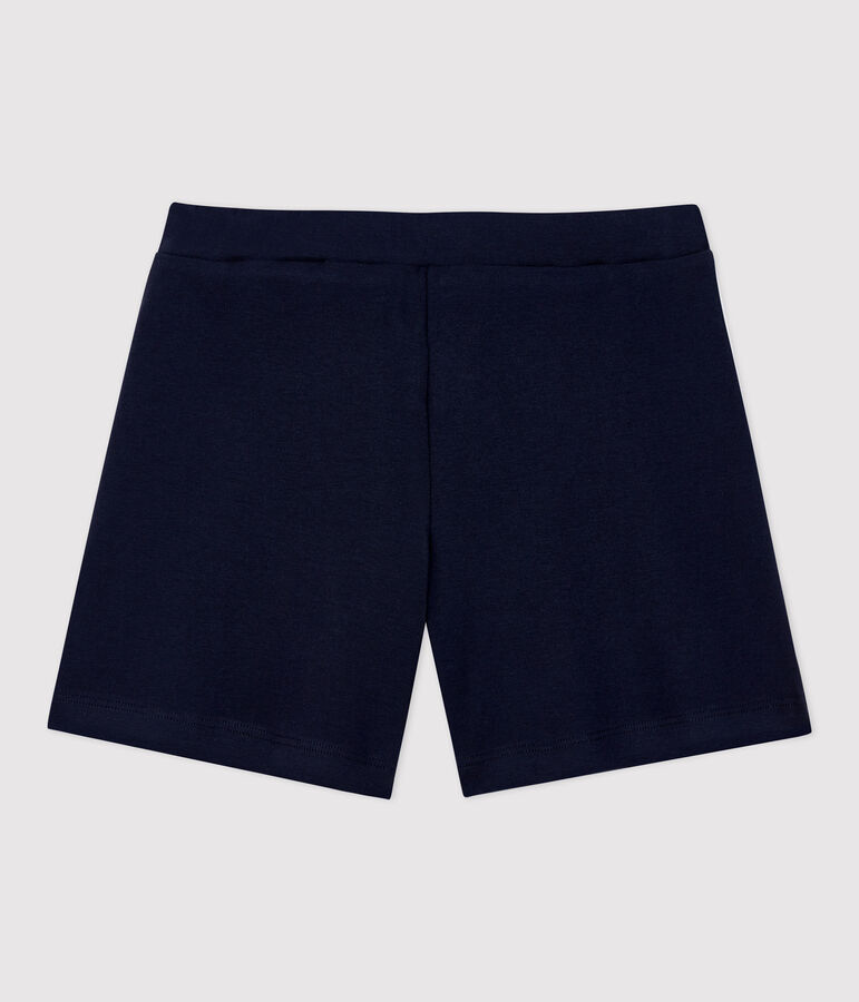 Girl's Cotton Shorts blue