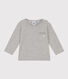 Babies' Long-Sleeved Slub Jersey T-Shirt