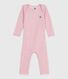 Babies' long-leg wool and cotton body