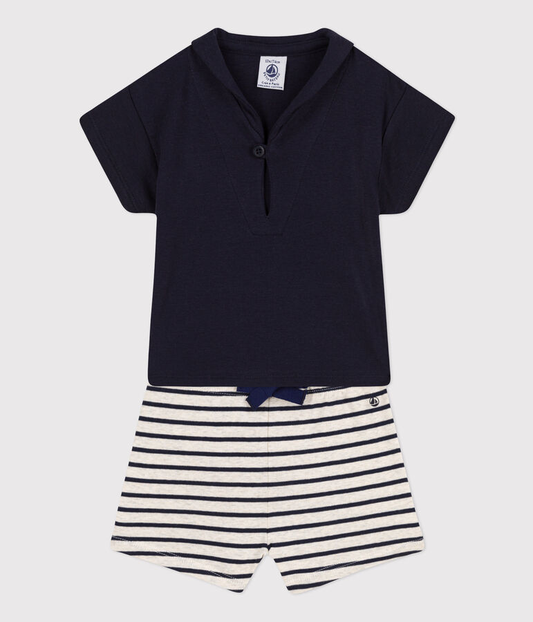 Babies' Sailor Outfit blue/beige