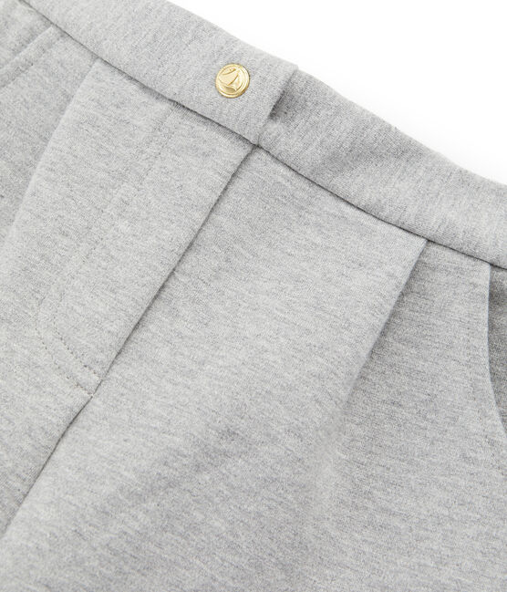 Girls' Knit Trousers SUBWAY CHINE grey