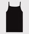 Women's cotton tank top NOIR black
