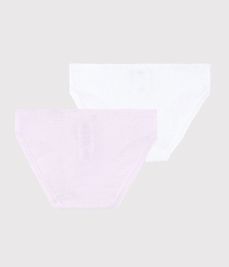 Girls' Organic Cotton Briefs - 2-Pack variante 1
