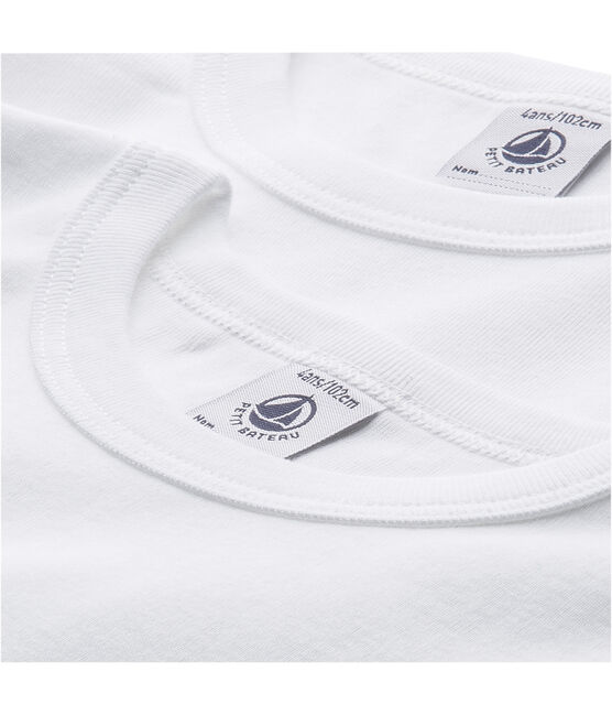 Boys' Short-sleeved T-Shirt - 2-Piece Set . white