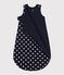 Starry cotton TOG 2-rated sleeping bag SMOKING blue/MARSHMALLOW white