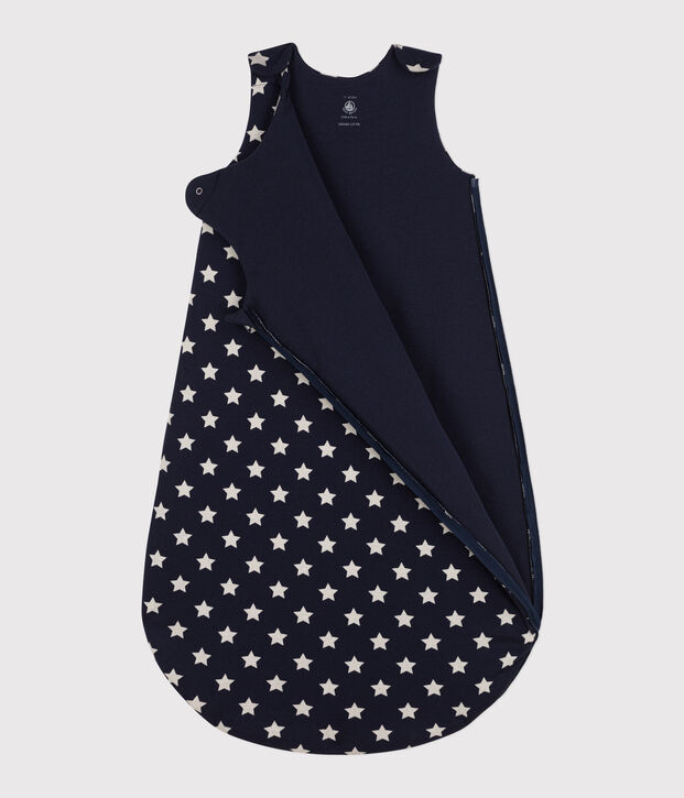 Starry cotton TOG 2-rated sleeping bag blue/white
