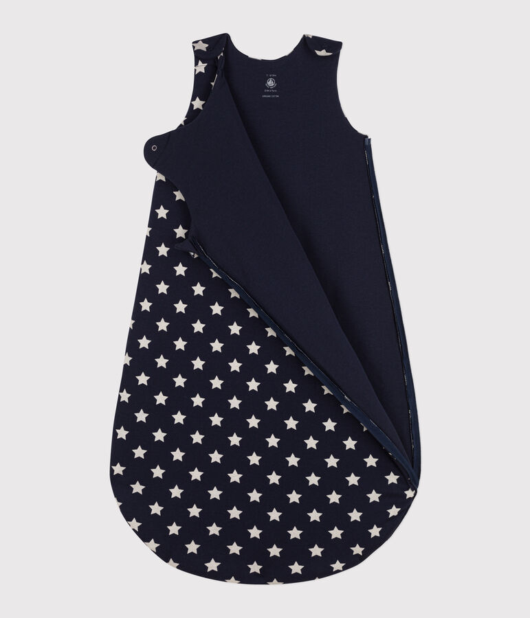 Starry cotton TOG 2-rated sleeping bag blue/white