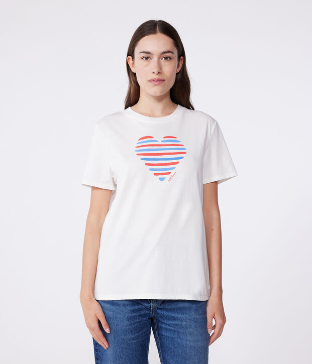 Women's Straight cotton T-Shirt white