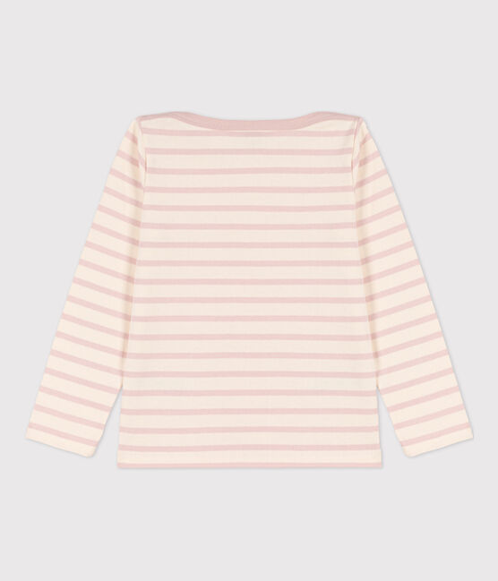 Children's Unisex Breton Top AVALANCHE white/SALINE