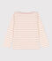 Children's Unisex Breton Top AVALANCHE white/SALINE