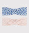 Babies' Floral Cotton Headbands - 2-Pack variante 1