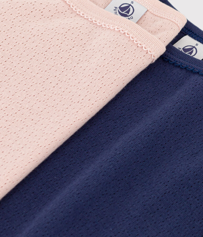 Women's Openwork Cotton Strappy Shirt multicolor