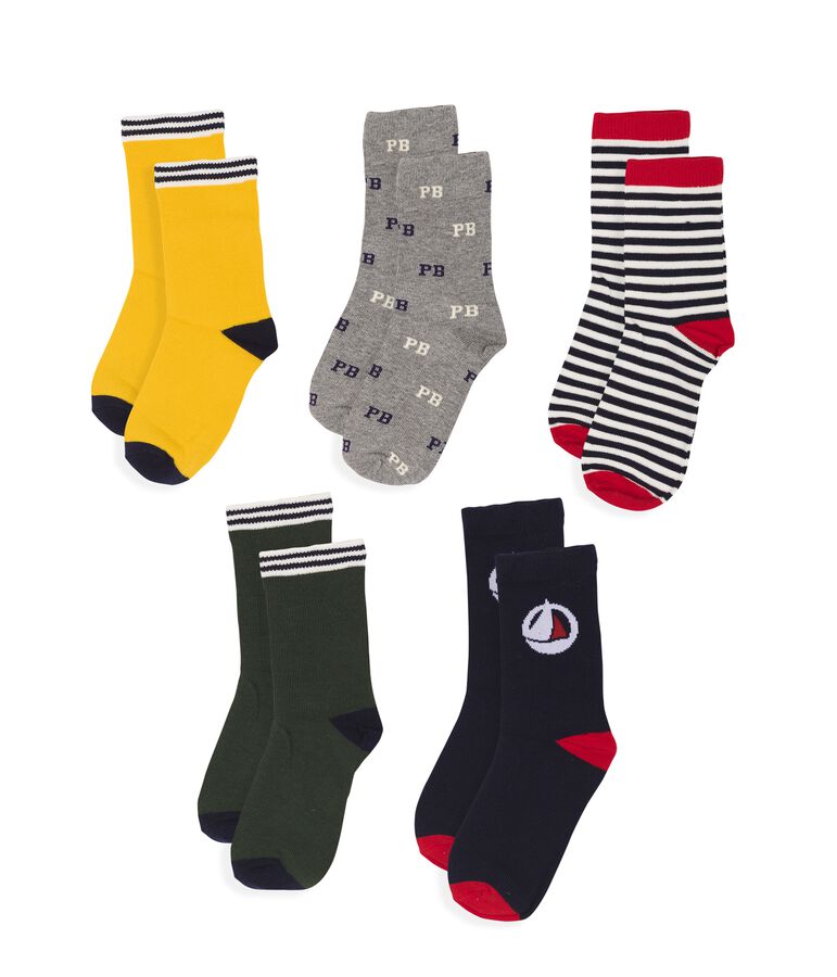 Boys' Socks - 5-Piece Set multicolor